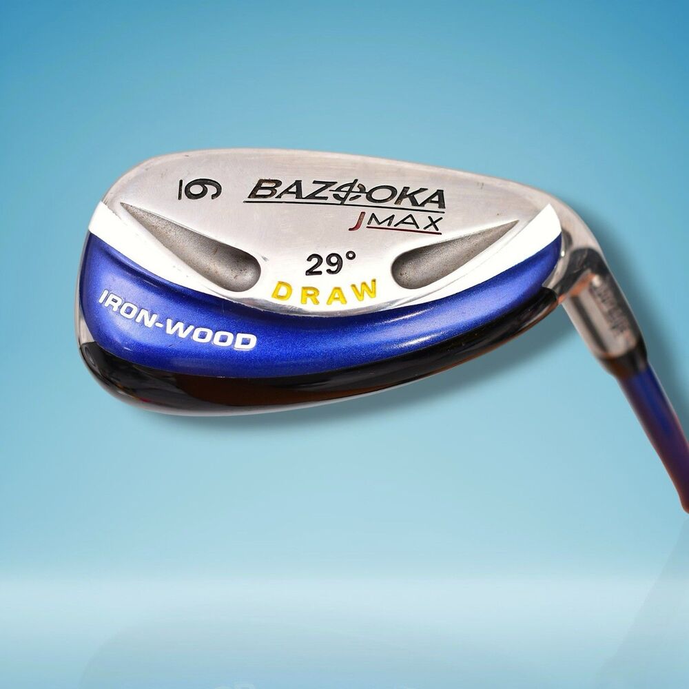 Tour Edge Bazooka Jmax Ironwood Draw 6 Hybrid 29* Bazooka Draw Mens RH L-flex